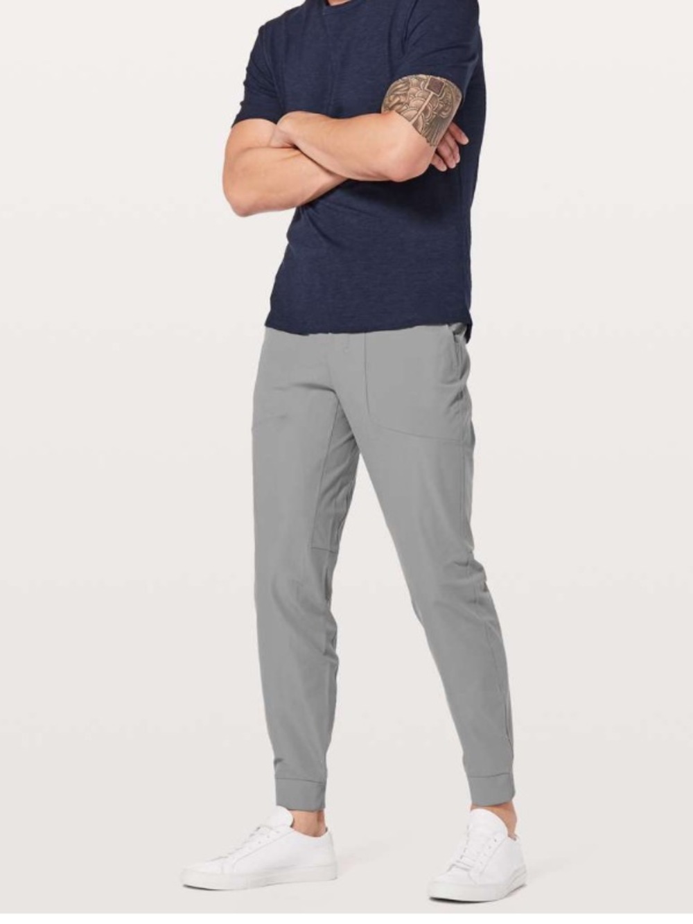 Lululemon ABC Jogger Gray L Warpstreme Performance